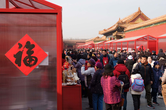 春節北京迎客超800萬人次 人均花費1008元