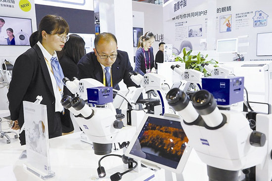 進博會上吹來消費升級“新風”